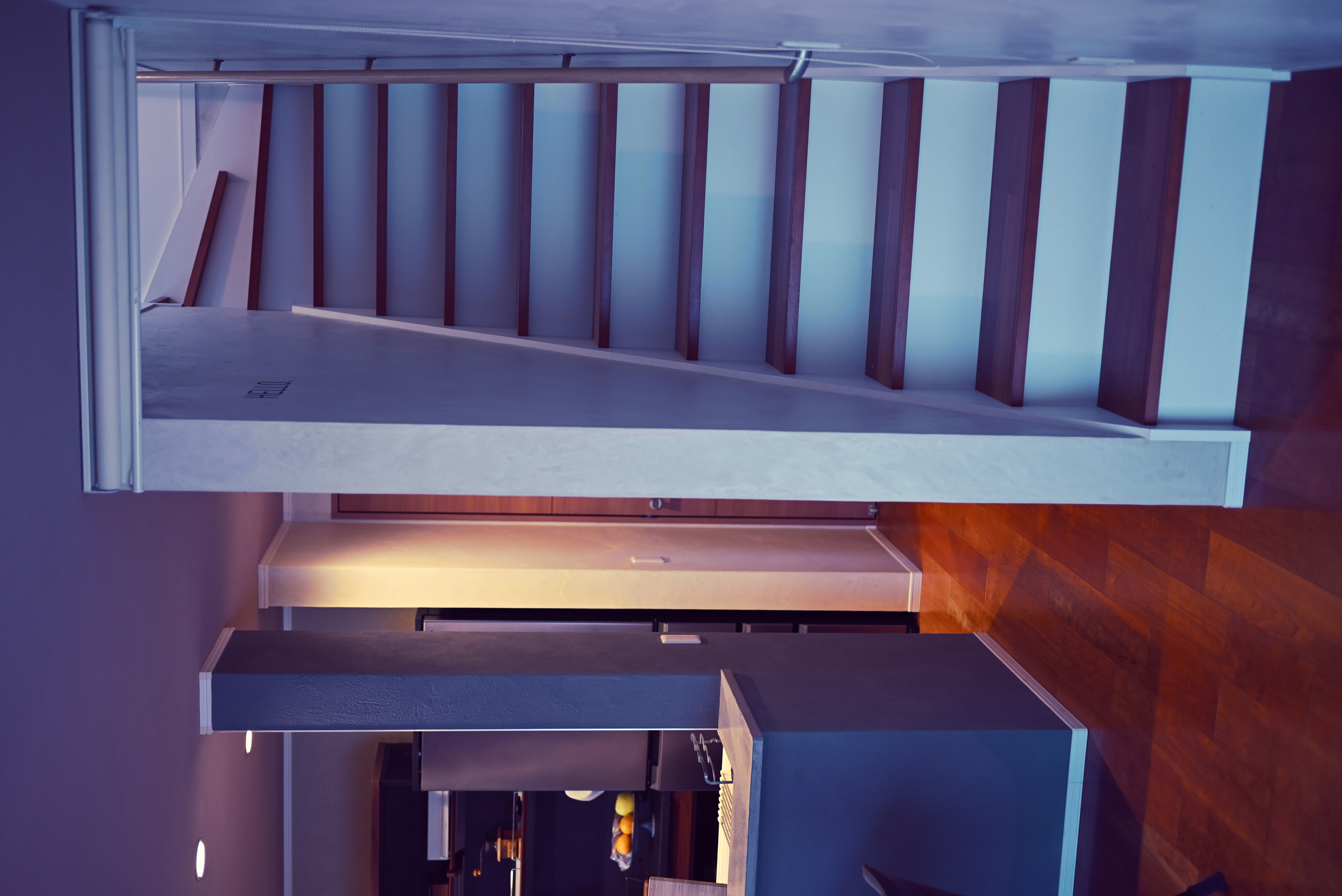 施工後のダイニング方向